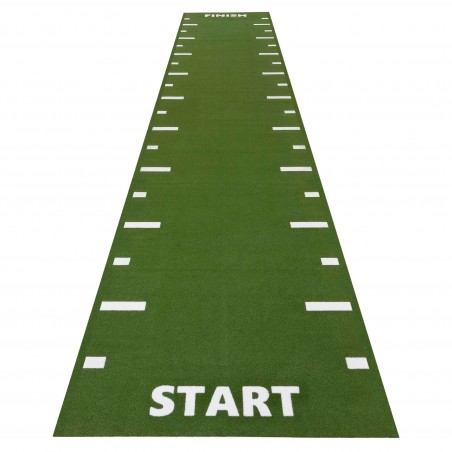 Sztuczna trawa w rolce z nadrukiem START/FINISH