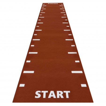 Sztuczna trawa w rolce z nadrukiem START/FINISH