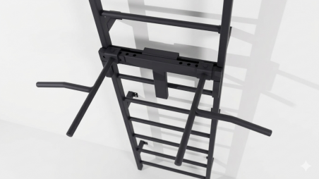 Stalowa drabinka gimnastyczna