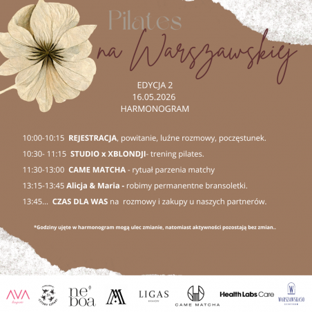 Kup bilet- Pilates na Warszawskiej vol.2