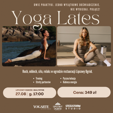 Bilet- Event Joga Lates w Lipcowym Ogrodzie 27.08.2026