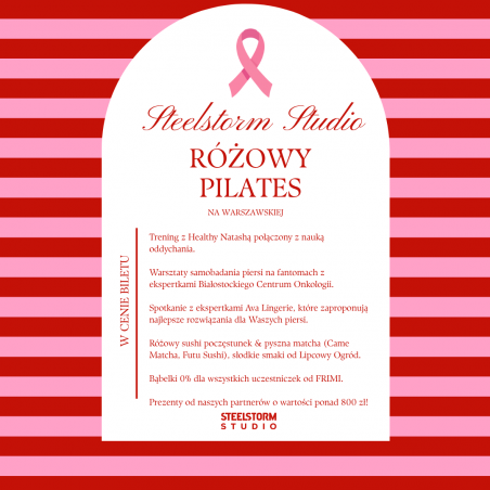 Kup bilet- Pilates na Warszawskiej 31.10.2026